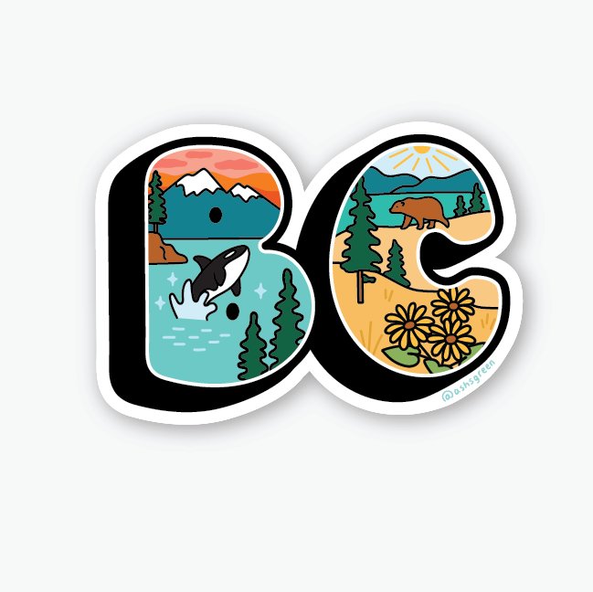 BC - Vinyl Sticker