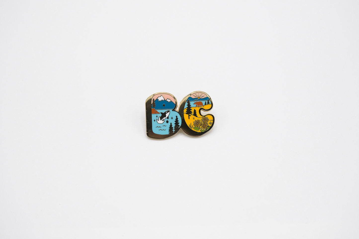 BC - Enamel Pin