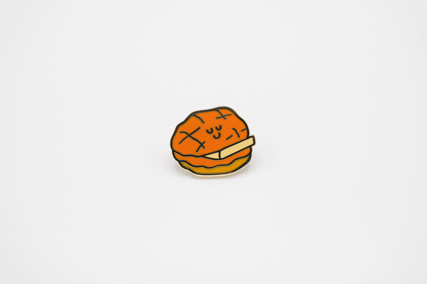 Pineapple Bun - Enamel Pin