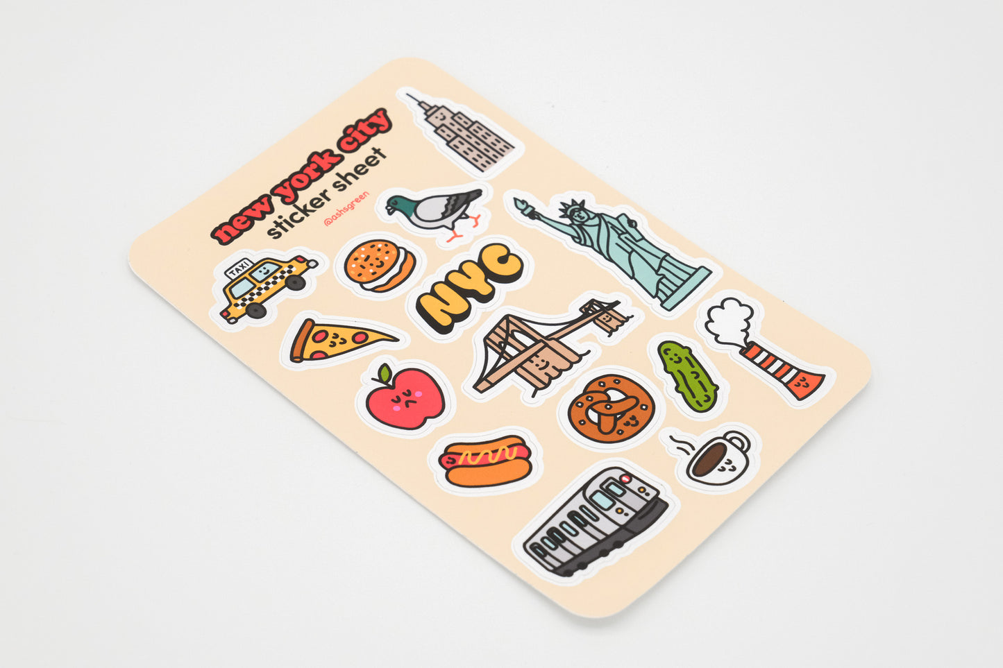 New York City - Sticker Sheet