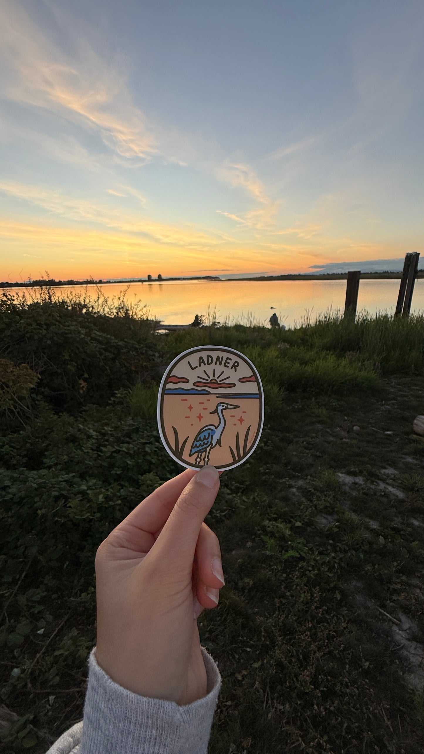 Ladner - Vinyl Sticker