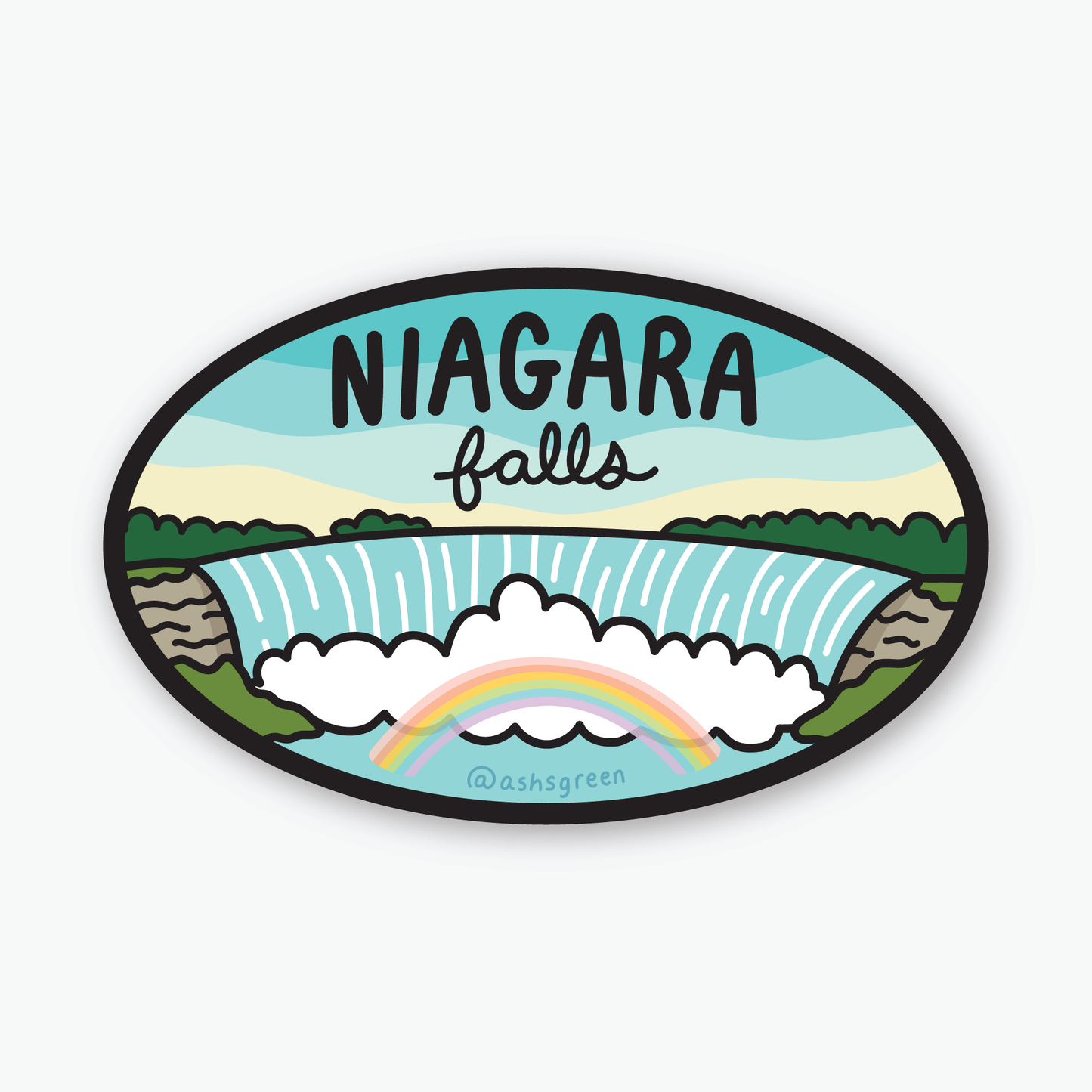 Niagara Falls - Vinyl Sticker