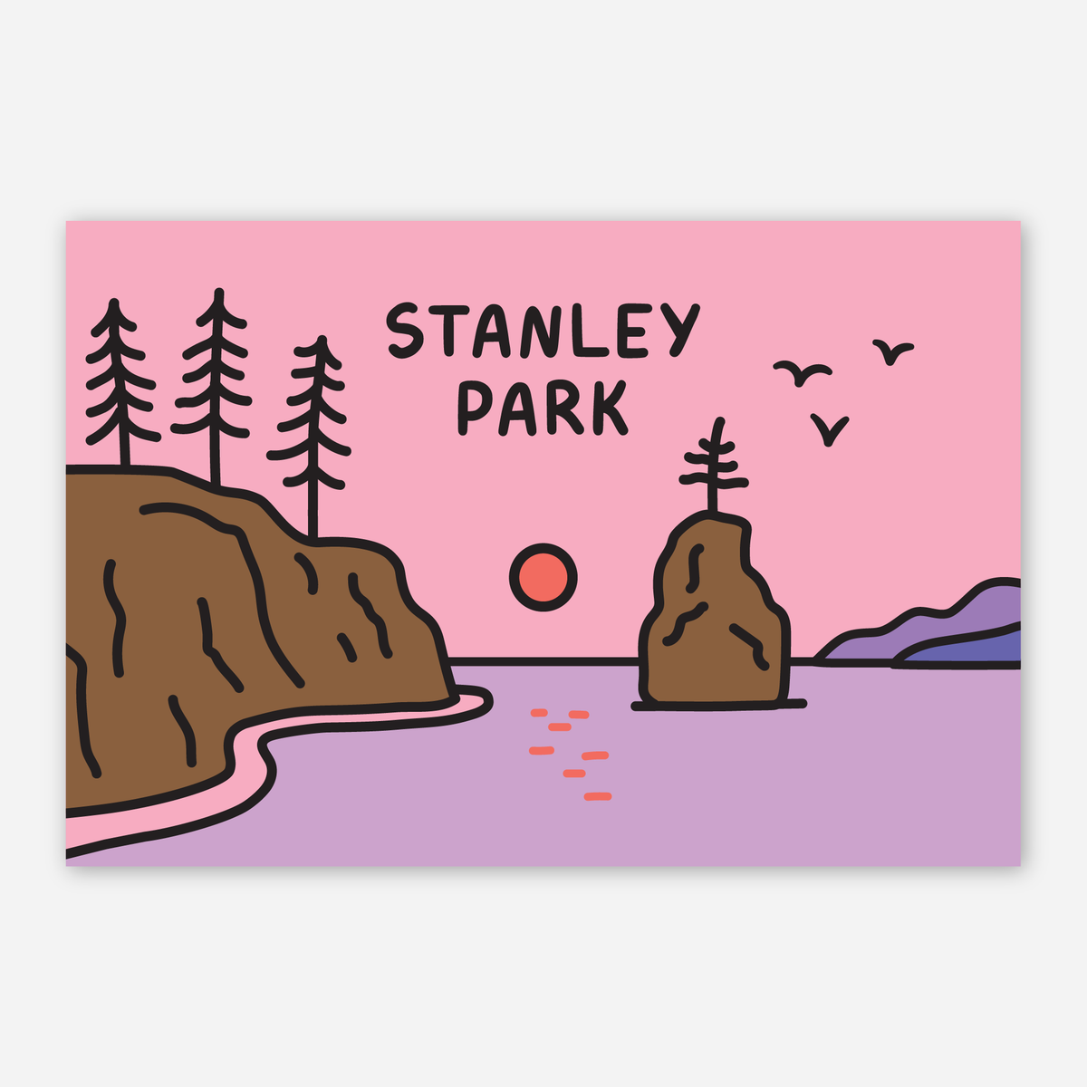 Stanley Park - Postcard