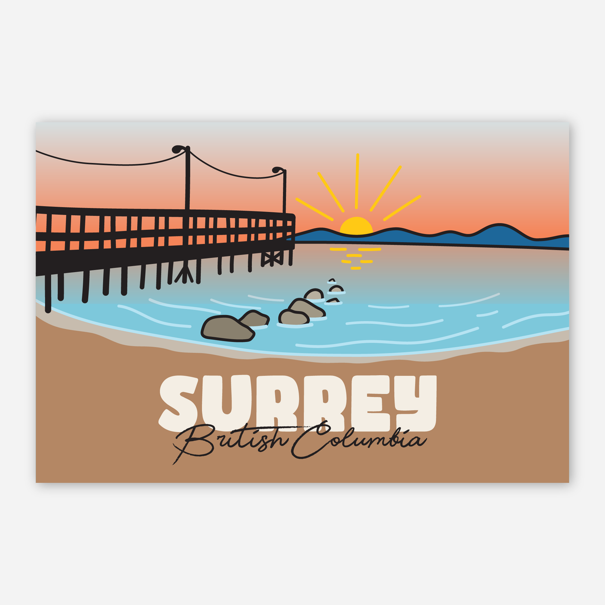Surrey, BC - Postcard