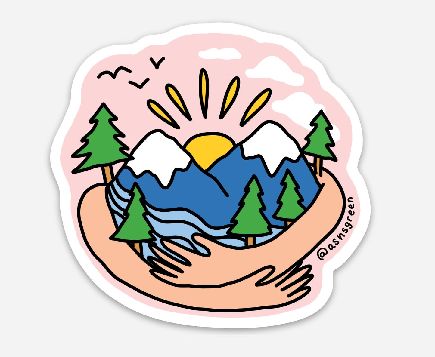 Nature Lover - Vinyl Sticker