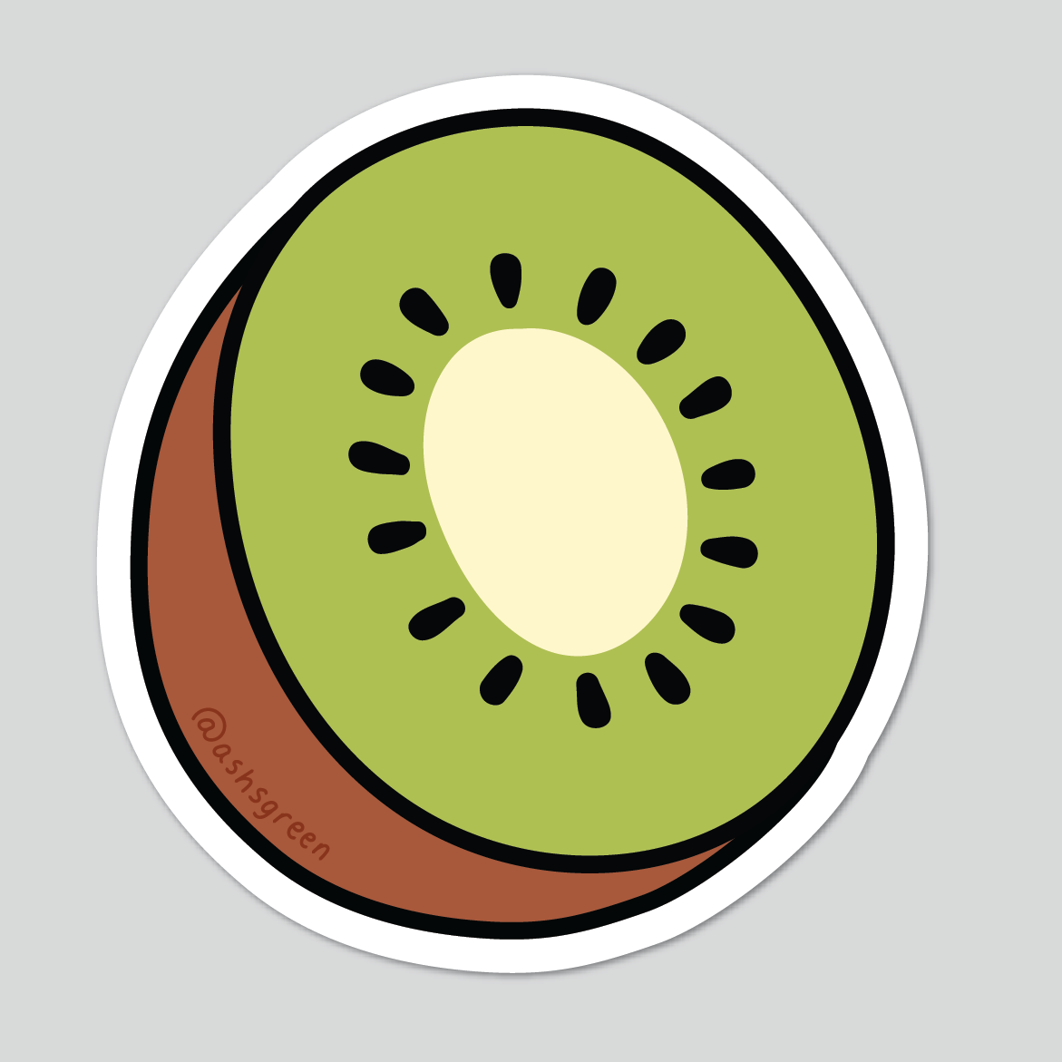 Kiwi - Vinyl Sticker