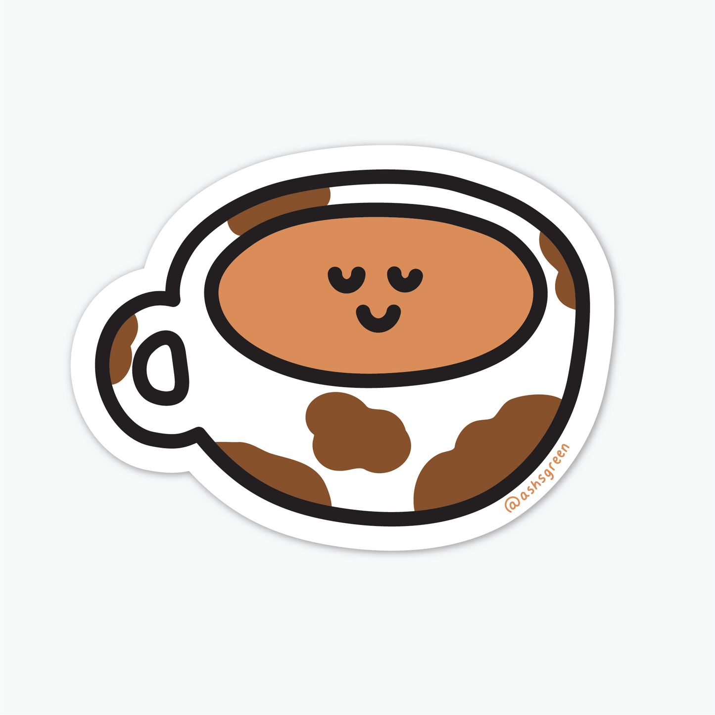 Milk Tea - Vinyl Sticker (Hong Kong Collection)