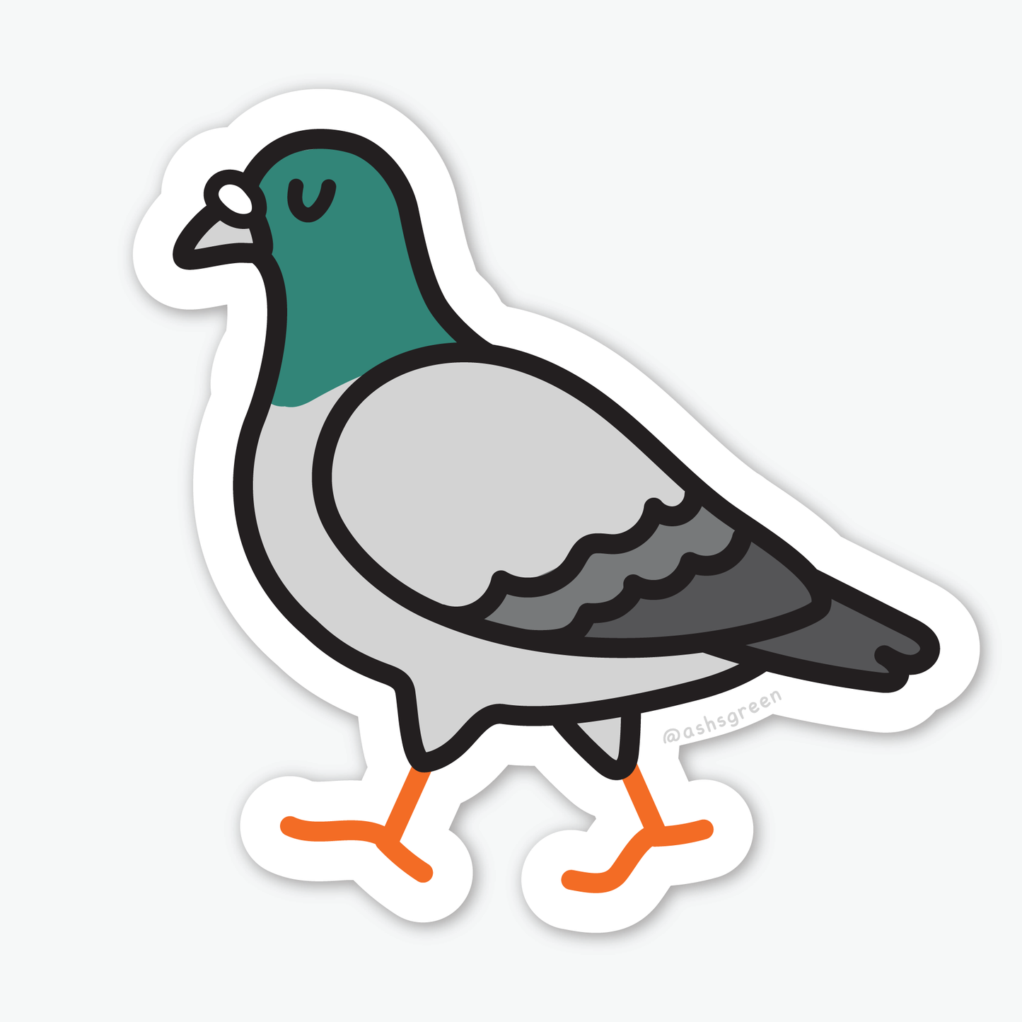 Pigeon - Vinyl Sticker