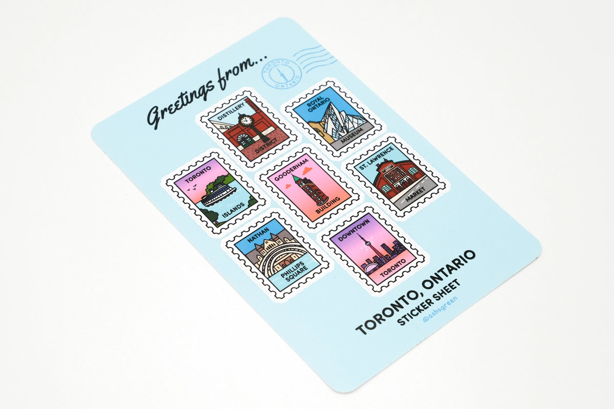 Toronto - Sticker Sheet