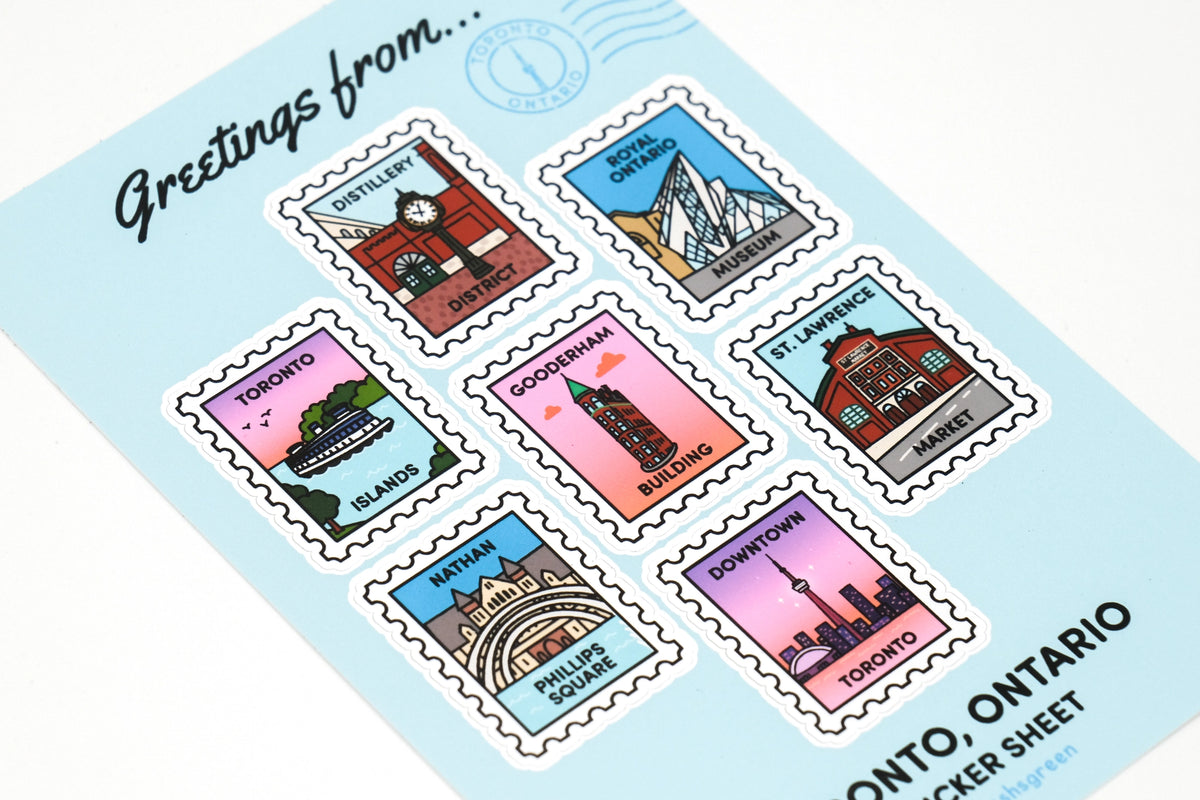 Toronto - Sticker Sheet