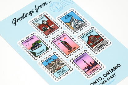 Toronto - Sticker Sheet