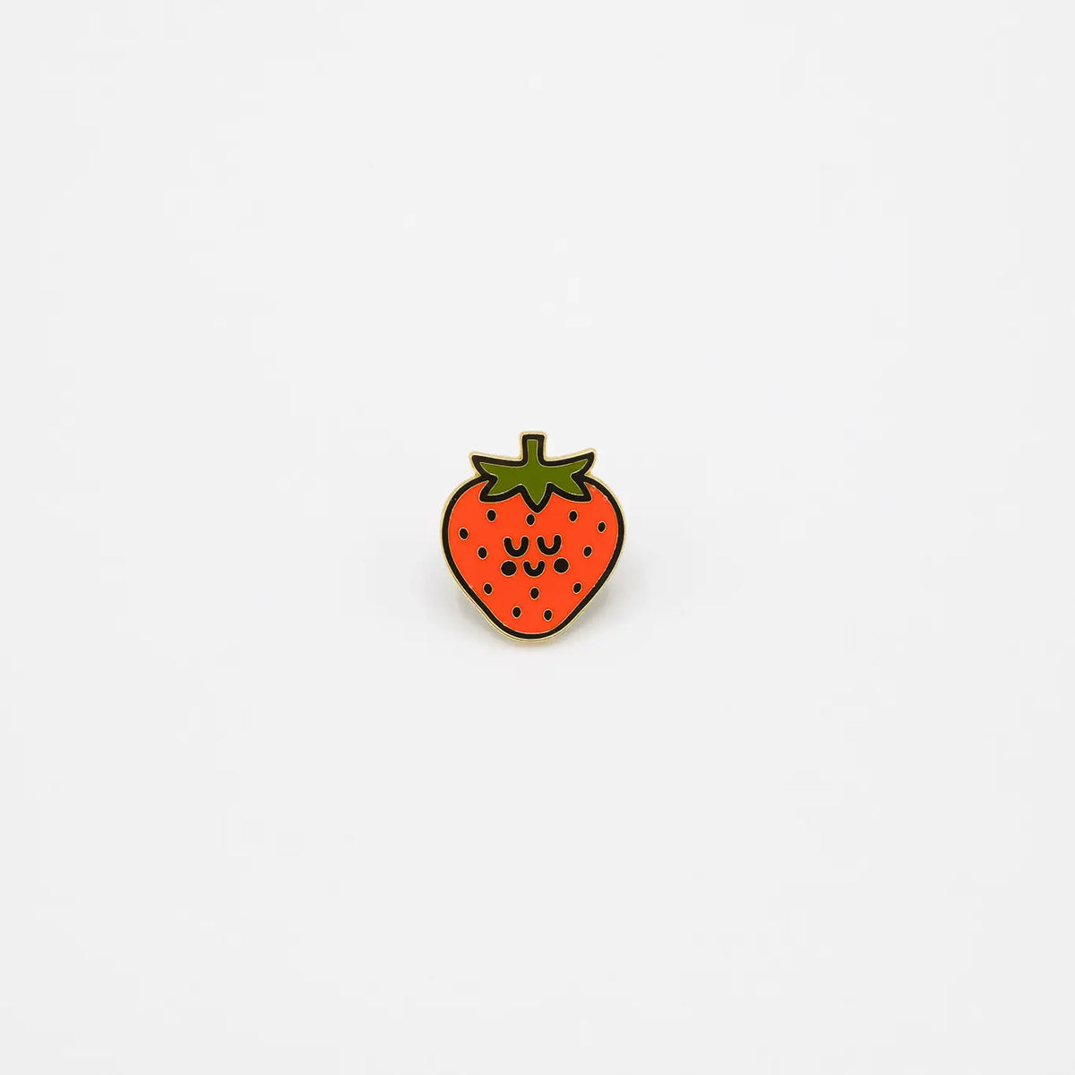 Happy Strawberry Enamel Pin 🍓