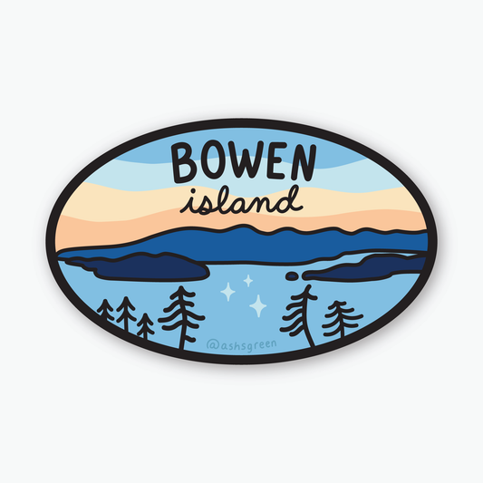 Bowen Island - Vinyl Sticker