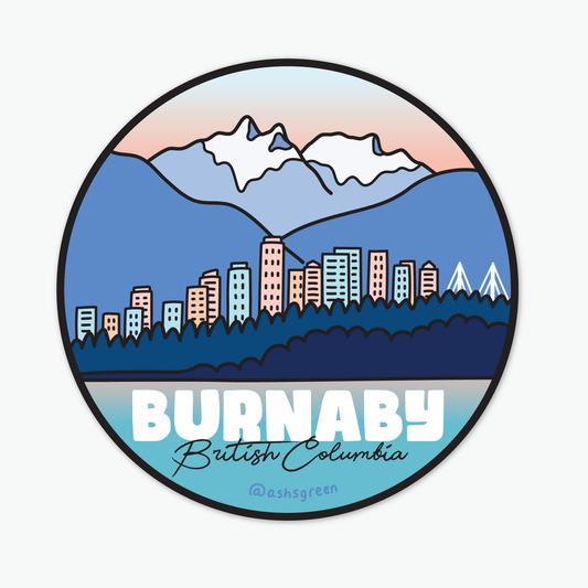 Burnaby, BC - Vinyl Sticker