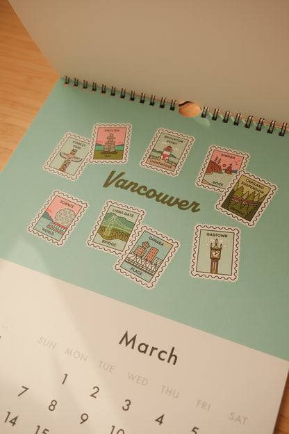 2027 Wall Calendar - Let's Travel!