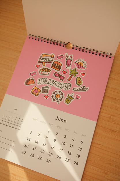 2027 Wall Calendar - Let's Travel!