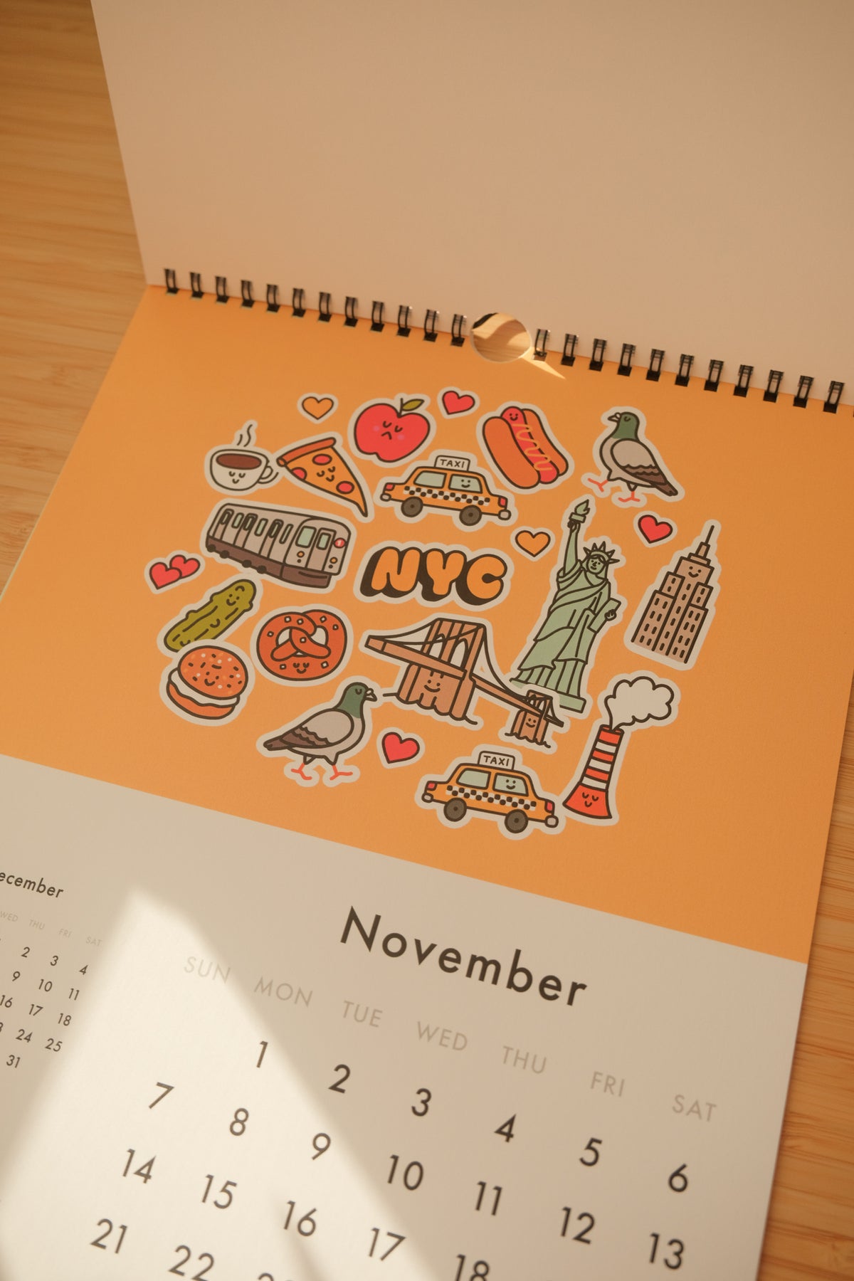 2027 Wall Calendar - Let's Travel!