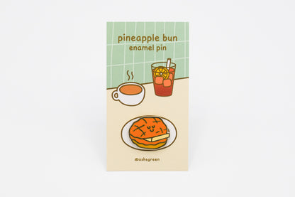 Pineapple Bun - Enamel Pin