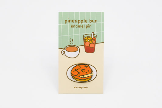 Pineapple Bun - Enamel Pin