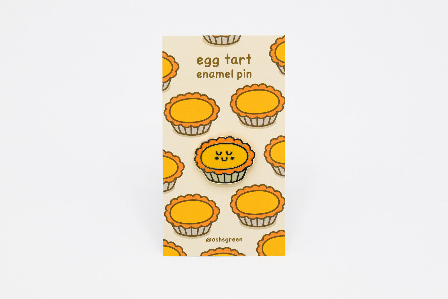 Egg Tart - Enamel Pin