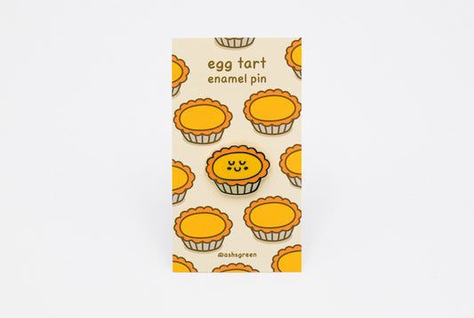 Egg Tart - Enamel Pin