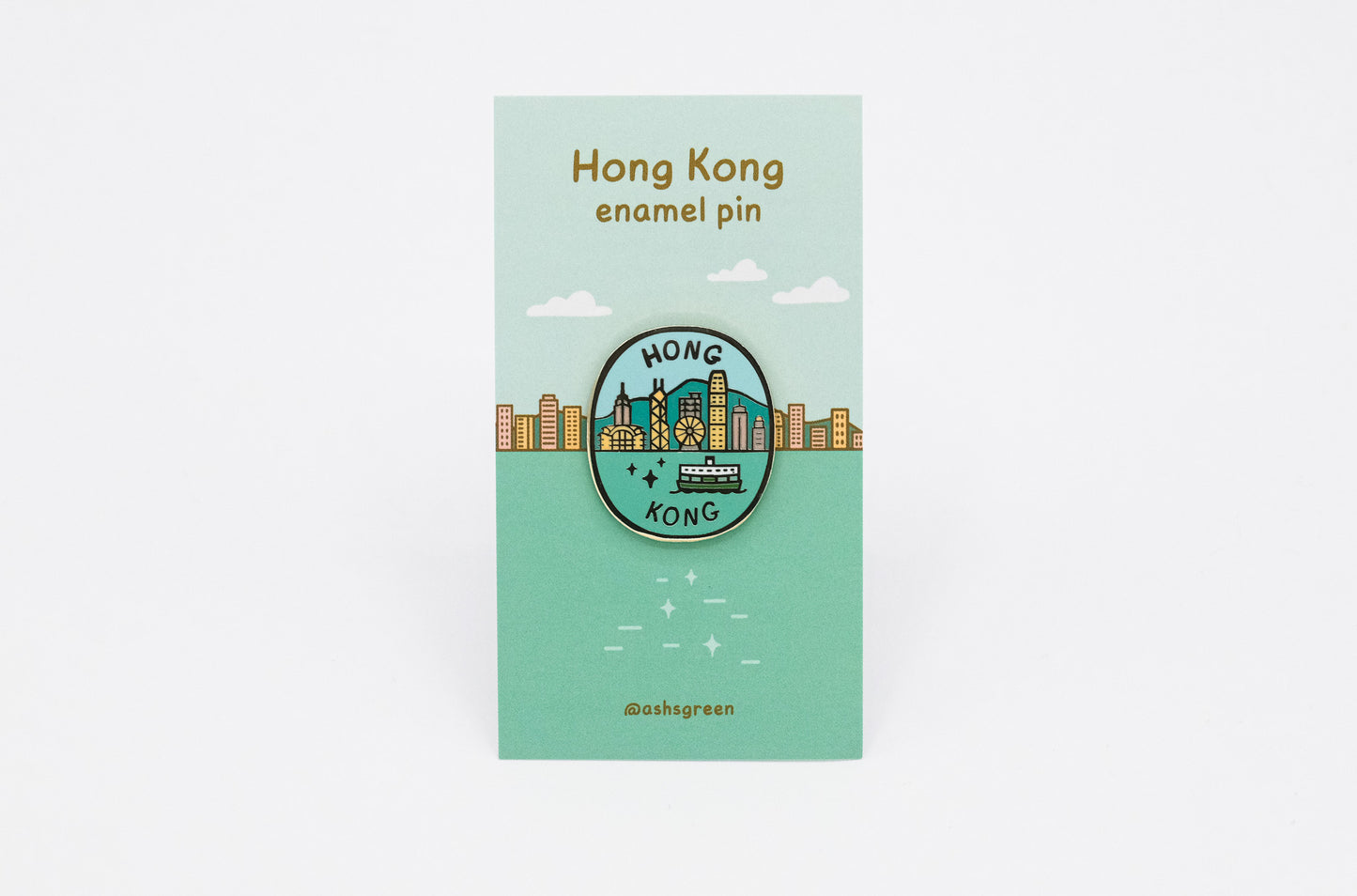 Hong Kong Harbour - Enamel Pin