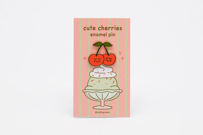 Cute Cherries - Enamel Pin 🍒