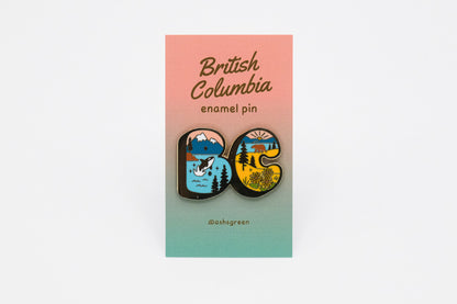 BC - Enamel Pin
