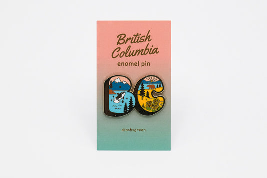 BC - Enamel Pin