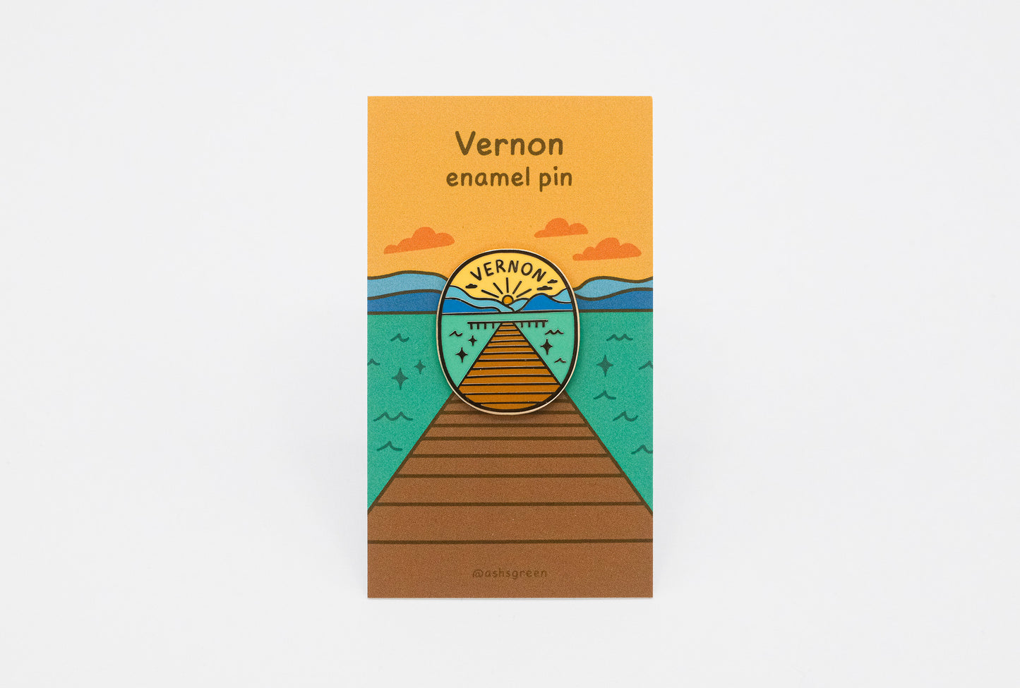 Vernon - Enamel Pin