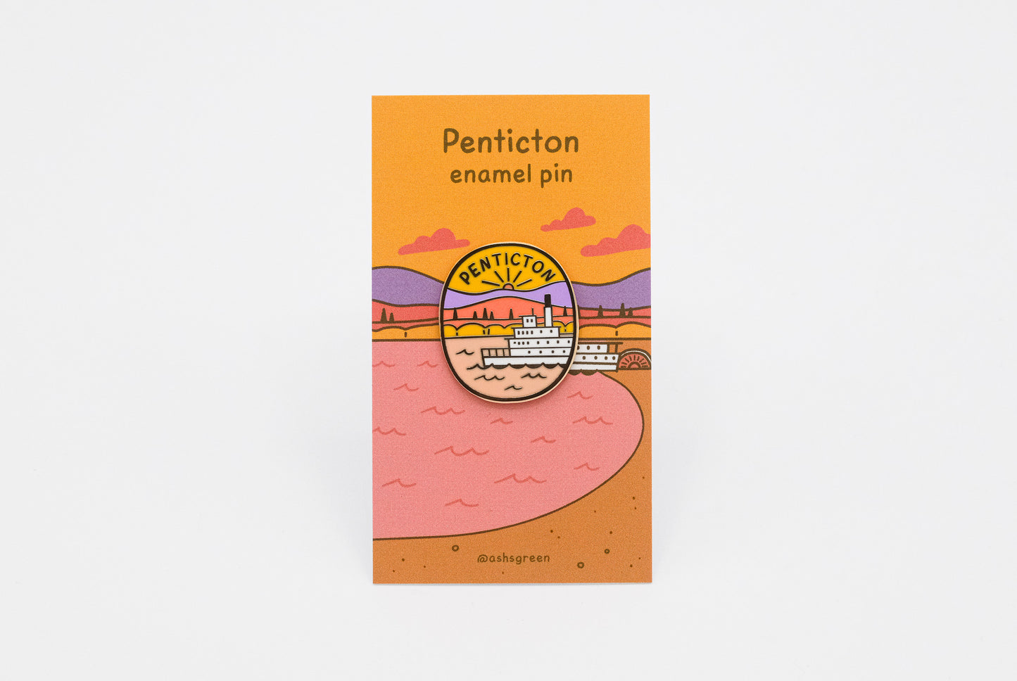 Penticton - Enamel Pin