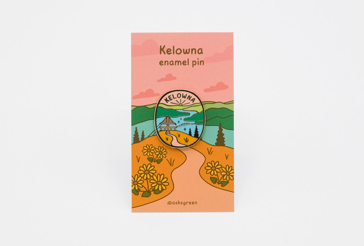 Kelowna - Enamel Pin