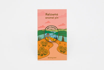 Kelowna - Enamel Pin