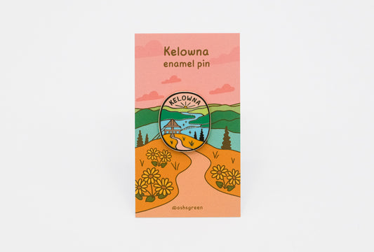 Kelowna - Enamel Pin