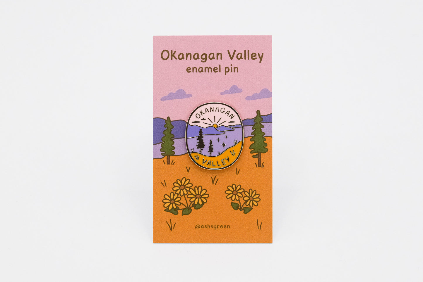Okanagan Valley - Enamel Pin