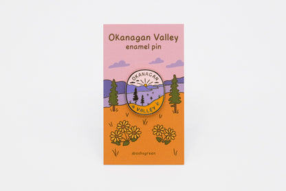 Okanagan Valley - Enamel Pin