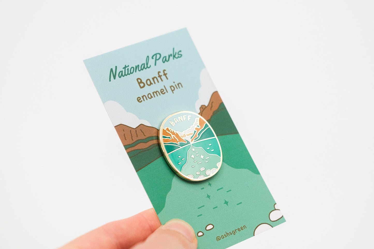 Banff National Park, Lake Louise - Enamel Pin