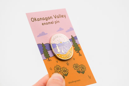 Okanagan Valley - Enamel Pin