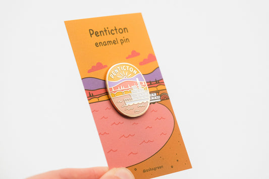 Penticton - Enamel Pin
