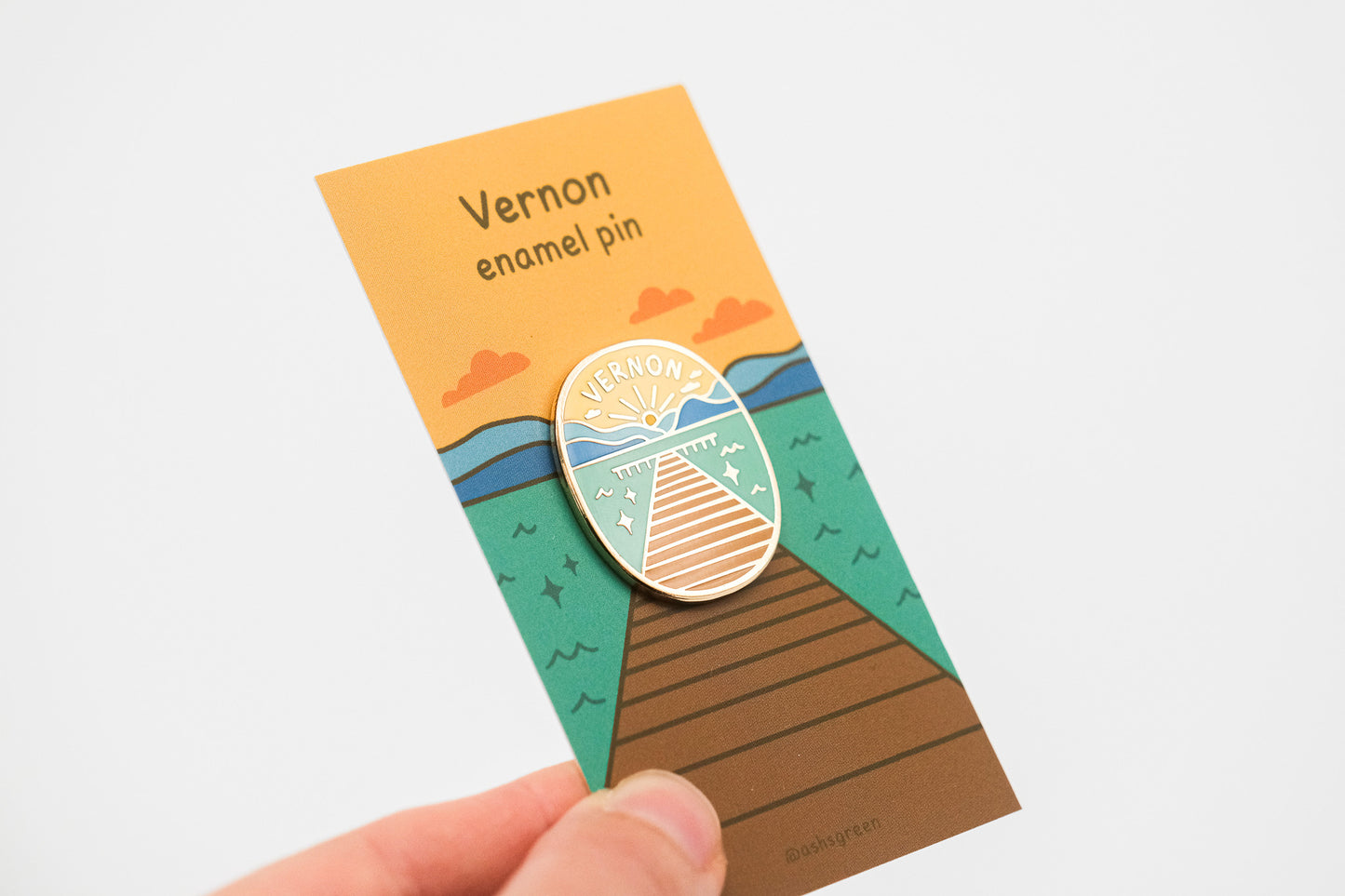 Vernon - Enamel Pin