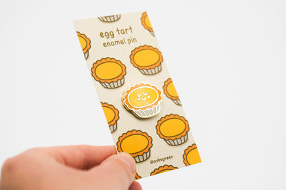 Egg Tart - Enamel Pin