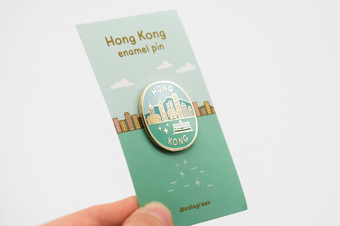 Hong Kong Harbour - Enamel Pin