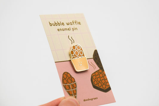Bubble Waffle - Enamel Pin
