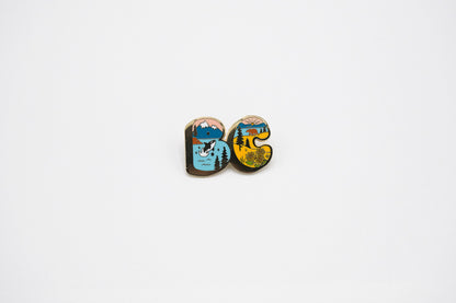 BC - Enamel Pin