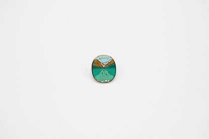 Banff National Park, Lake Louise - Enamel Pin