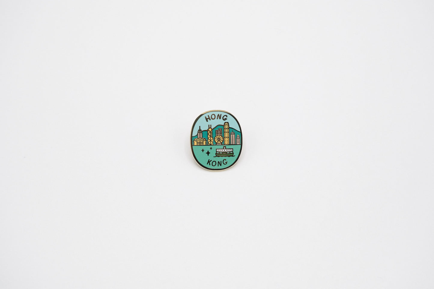 Hong Kong Harbour - Enamel Pin