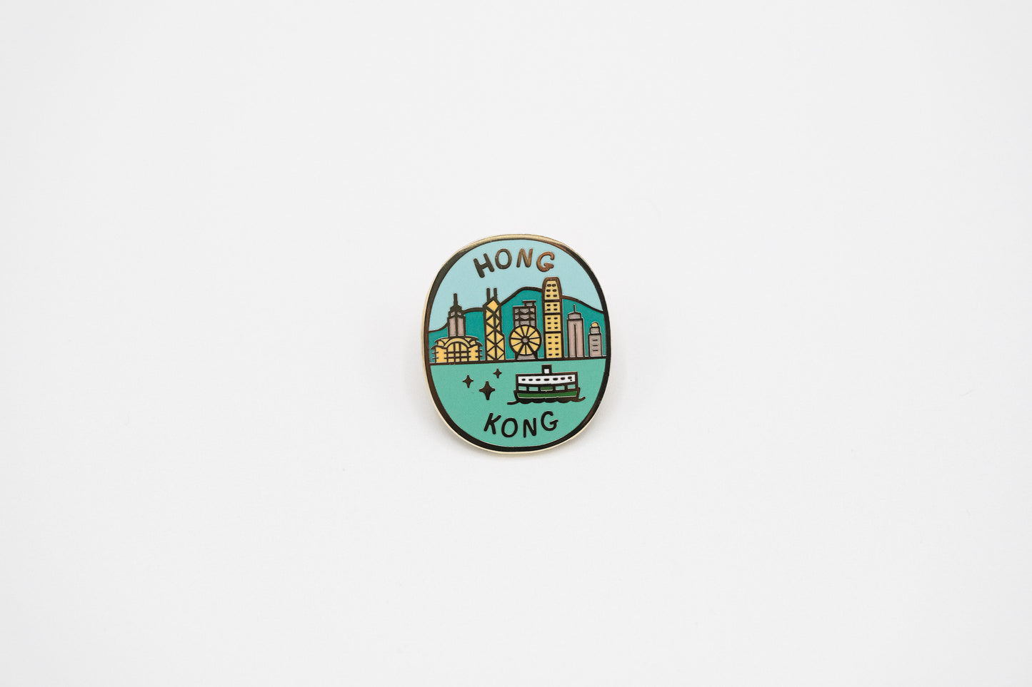 Hong Kong Harbour - Enamel Pin
