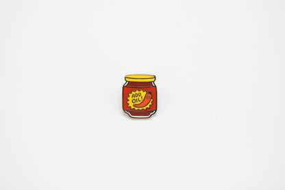 'Add Oil' Chilli Oil - Enamel Pin