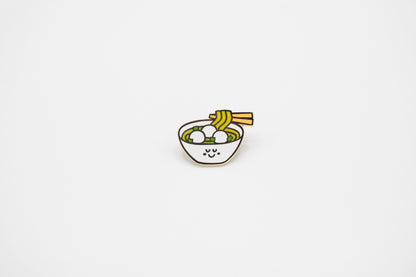 Fishball Noodles - Enamel Pin