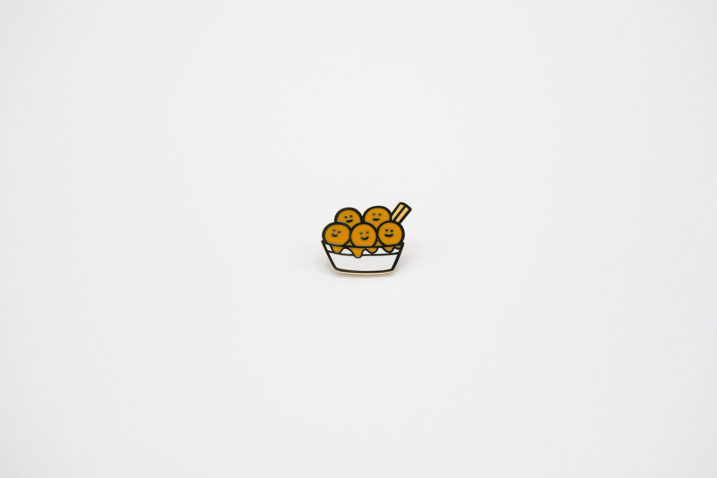 Curry Fishball - Enamel Pin